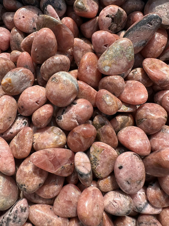 Tumbled Rhodochrosite Stone (Grade B) 