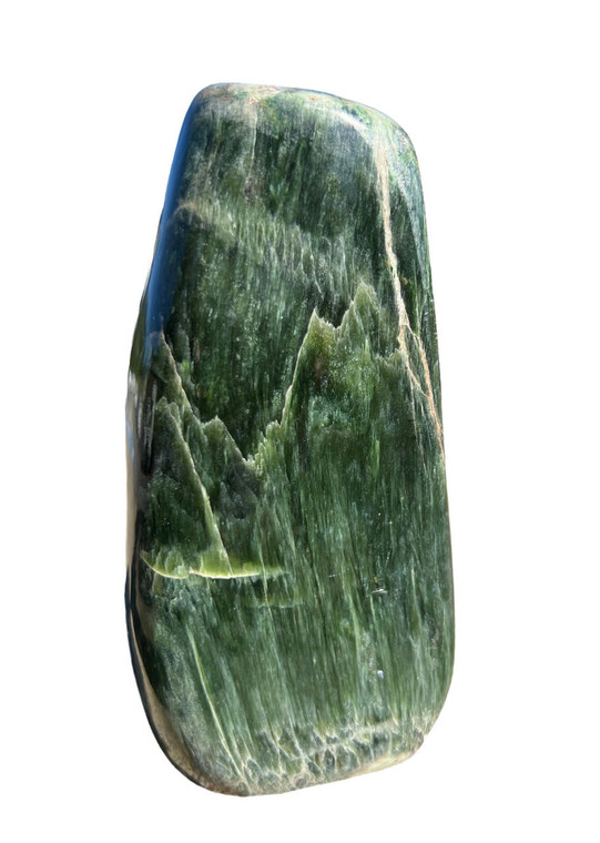 Nephrite Jade Standing Freeform - No.7 