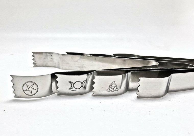 Engraved Stainless Steel Tongs