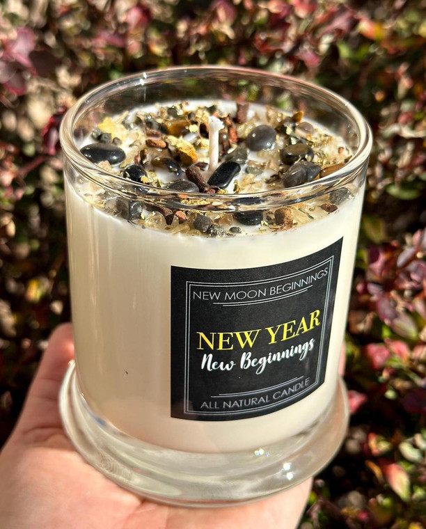 New Year New Beginnings Candle 