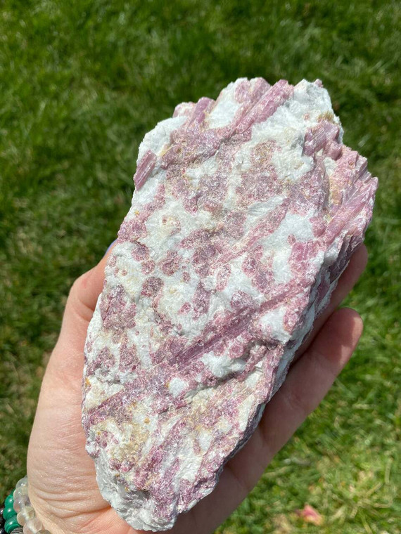 Raw Pink Tourmaline Stone - 1