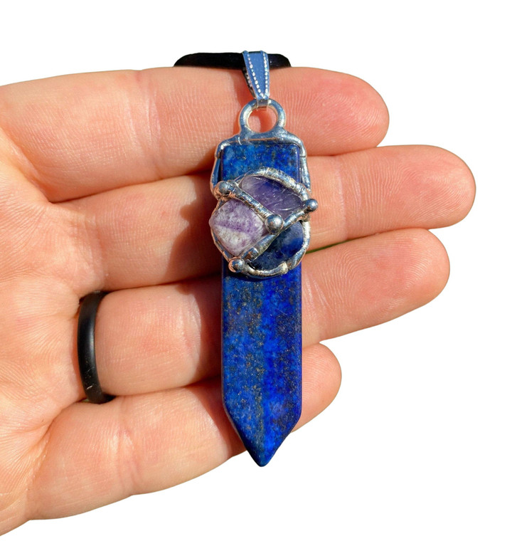 Reiki Master Blade Amulet Necklace (Great Ray of Enlightenment)