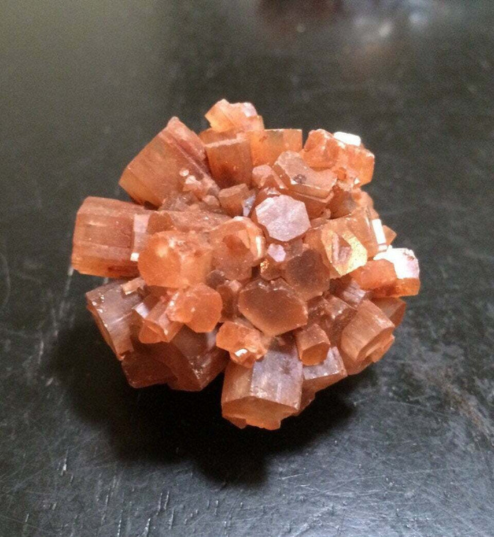 Raw Aragonite Star Cluster