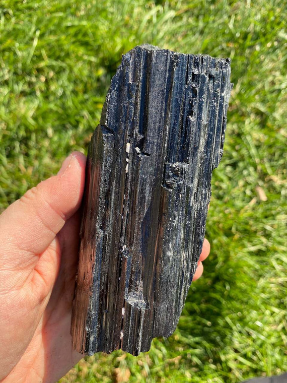 Raw Black Tourmaline Stone - 65