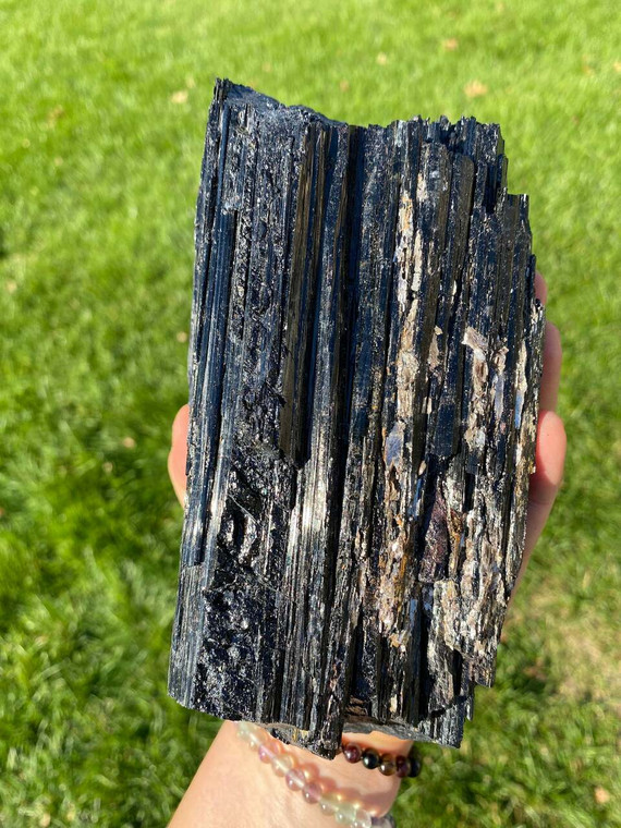 Raw Black Tourmaline Stone - 62