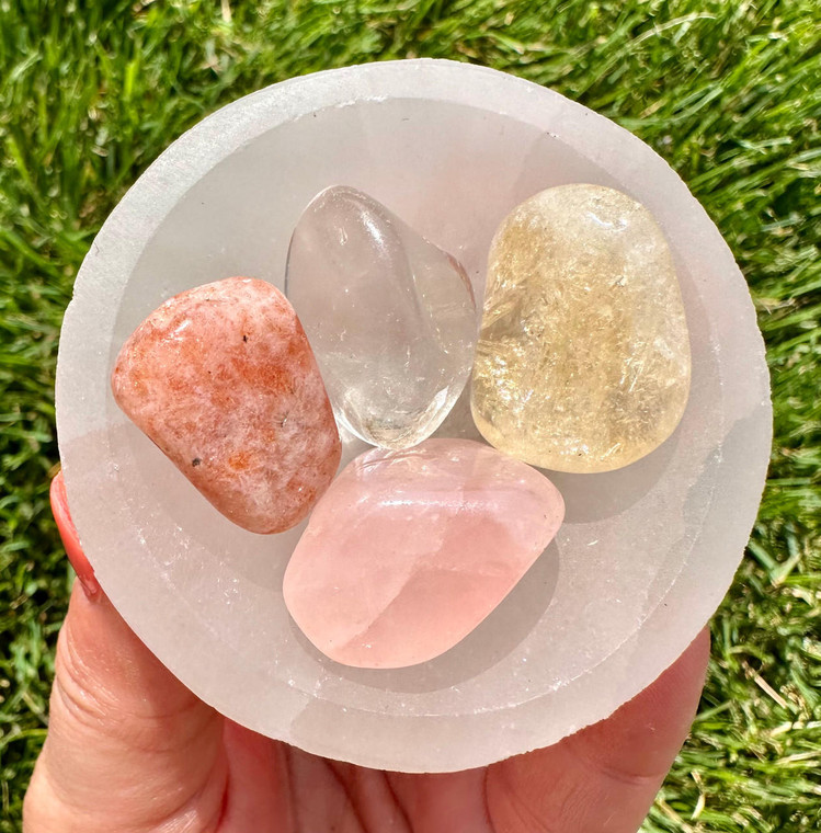 Happiness & Joy Stone Set (Tumbled) | New Moon Beginnings