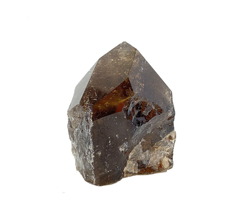 Smoky Quartz Point - Top Polished Crystal