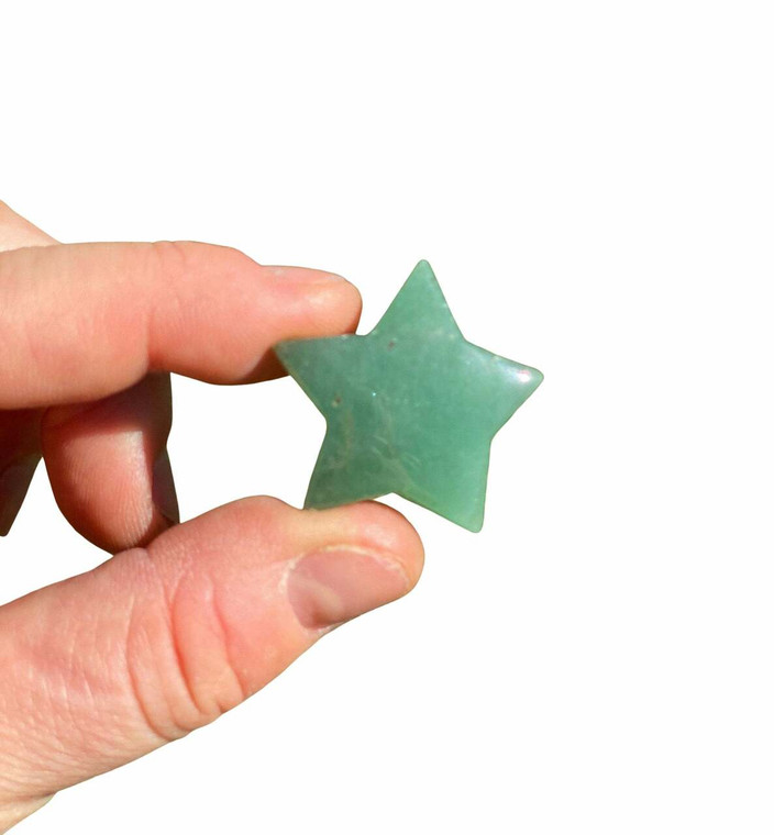 Green Aventurine Star - Polished Crystal