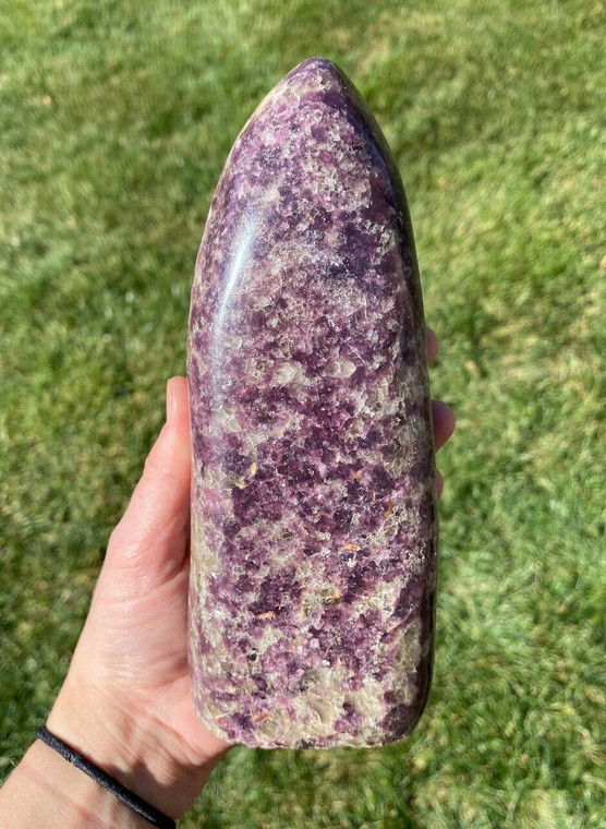 Lepidolite Freeform - Polished Stone Standing Specimen - 5