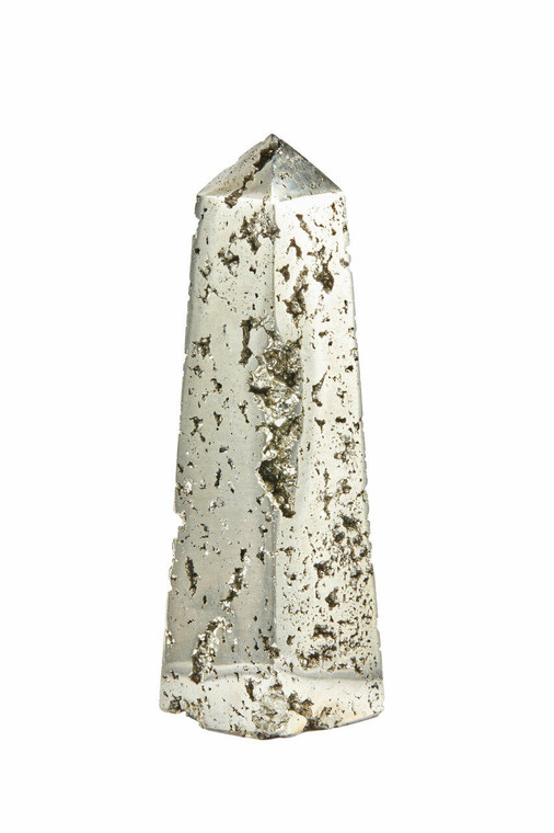Pyrite Point - Partially Polished Stone Tower - 1