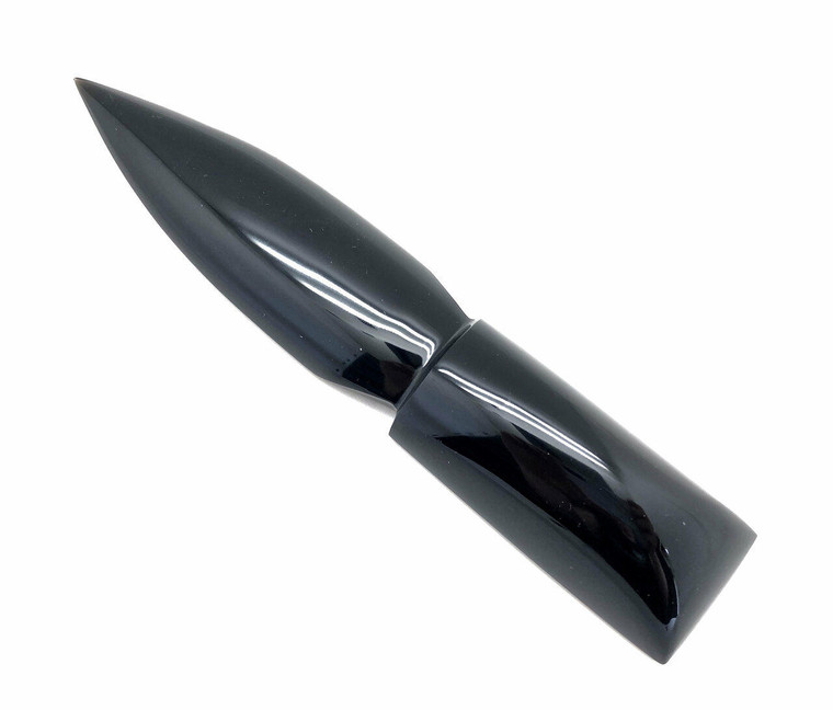 Black Obsidian Dagger - Polished Stone