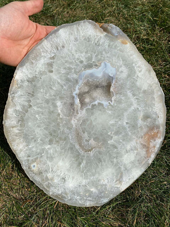 Agate Slab - Geode - Front Polished Stone - 207