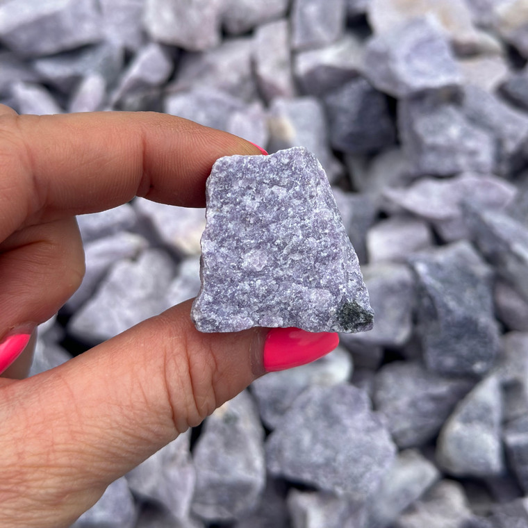 Raw Lepidolite Stone