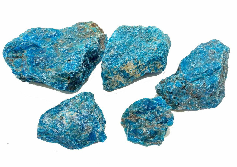 Raw Blue Apatite Crystal