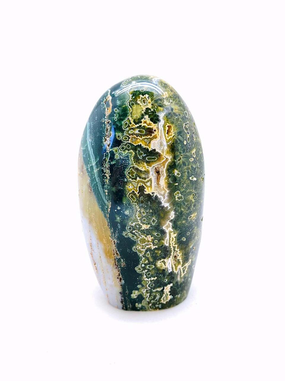 Ocean Jasper Freeform - Polished Stone Standing Specimen - 1