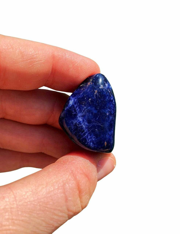 Sodalite Tumbled Stone - Natural Polished Sodalite Crystal