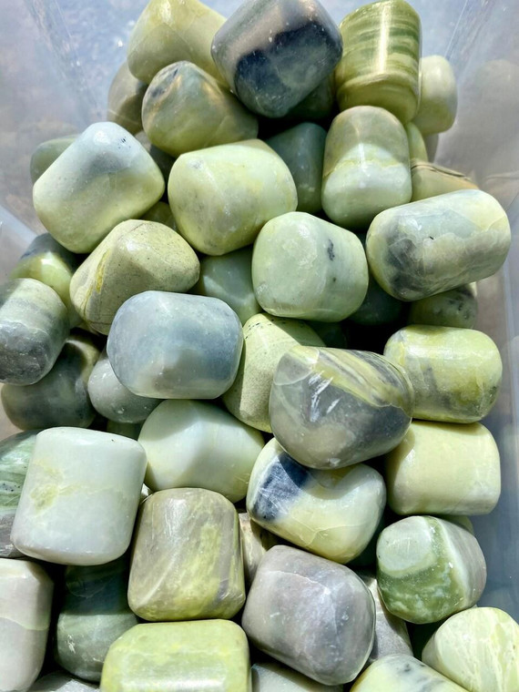 Infinity Serpentine Tumbled Stone