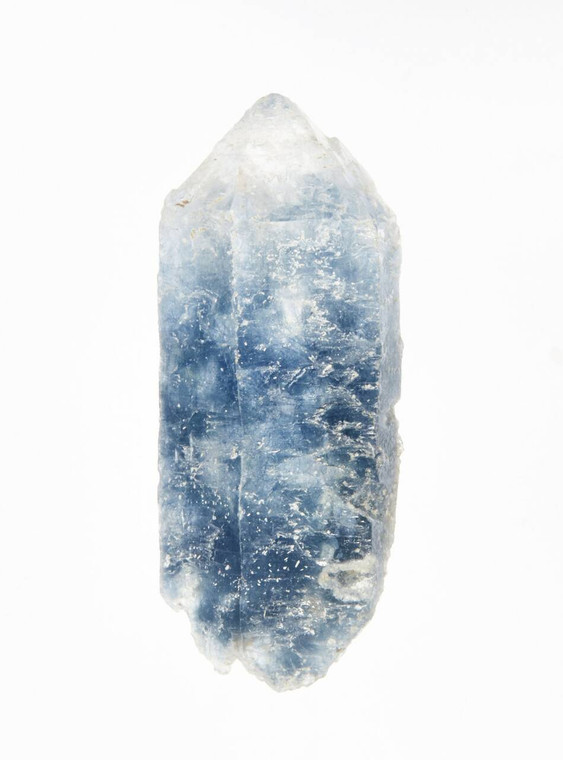 Raw Blue Tourmaline Quartz Crystal Point - No.4