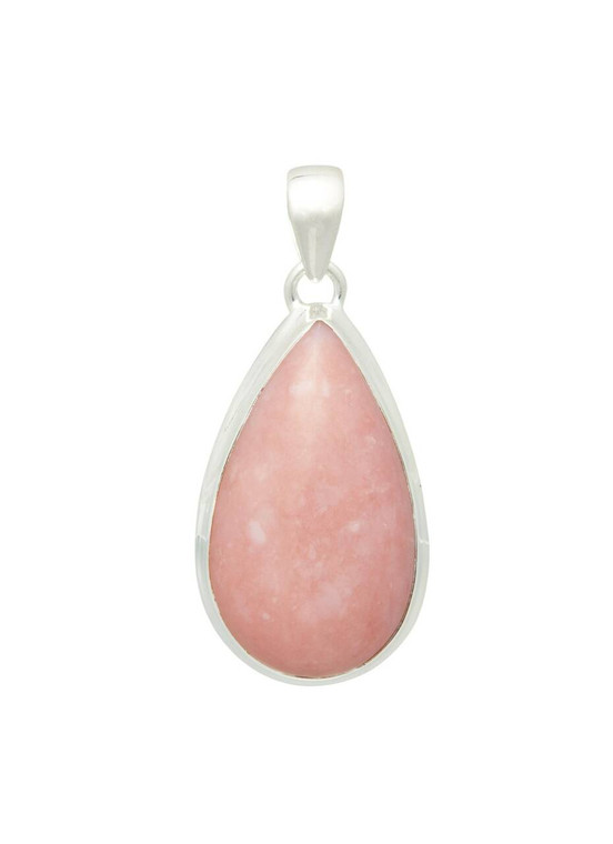 Pink Opal Pendant - Sterling Silver - No.532