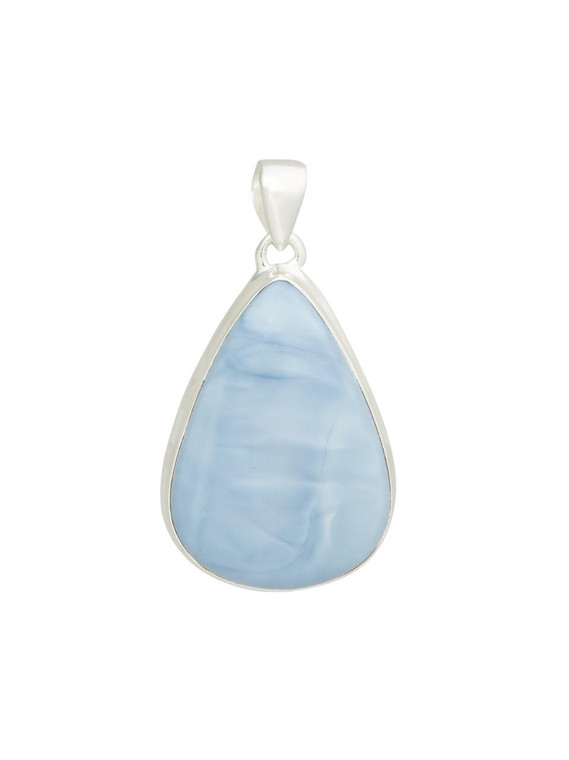 Owyhee Blue Opal Pendant - Sterling Silver - No.810