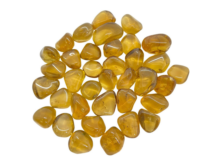 Whiskey Quartz Tumbled Stone New Moon Beginnings