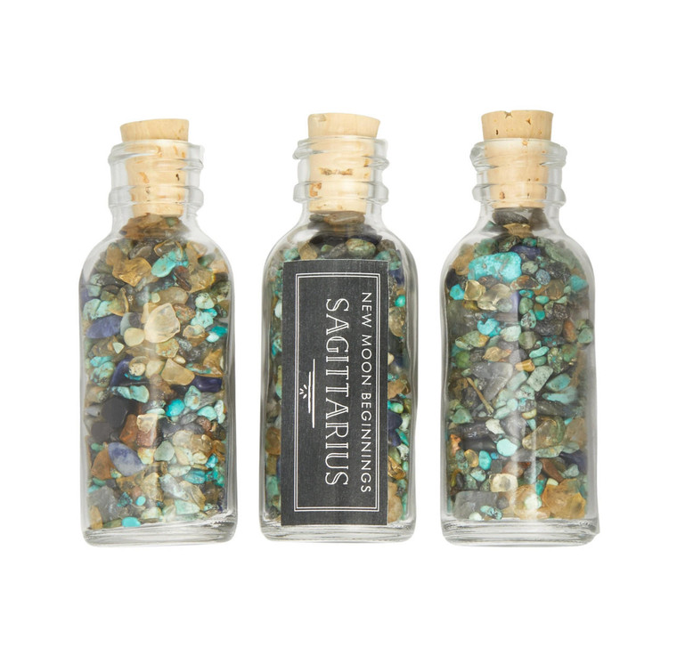 Sagittarius Gem Bottle