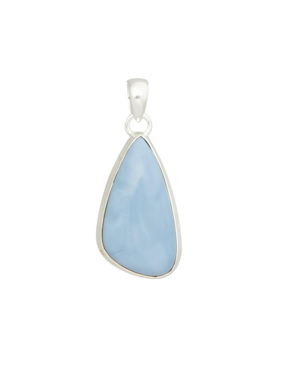 Owyhee Blue Opal Pendant - Sterling Silver - No.461 