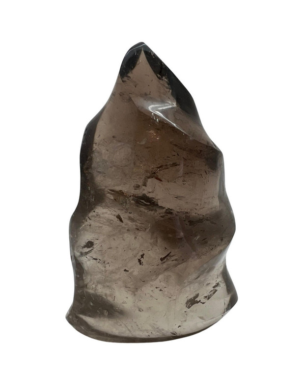 Smoky Quartz Crystal Flame
