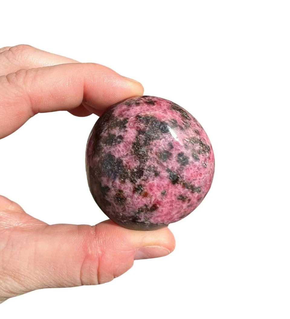 Raw Rhodonite Stone | New Moon Beginnings