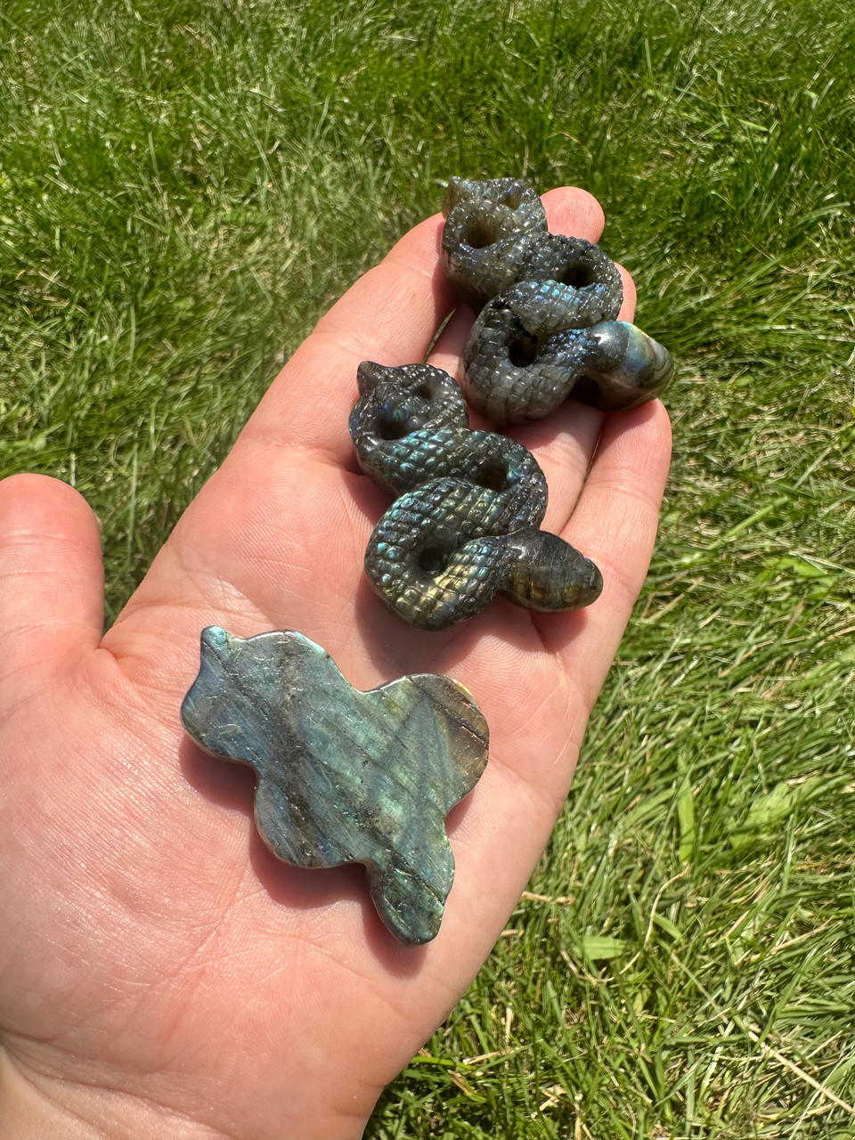 Labradorite Snake | New Moon Beginnings