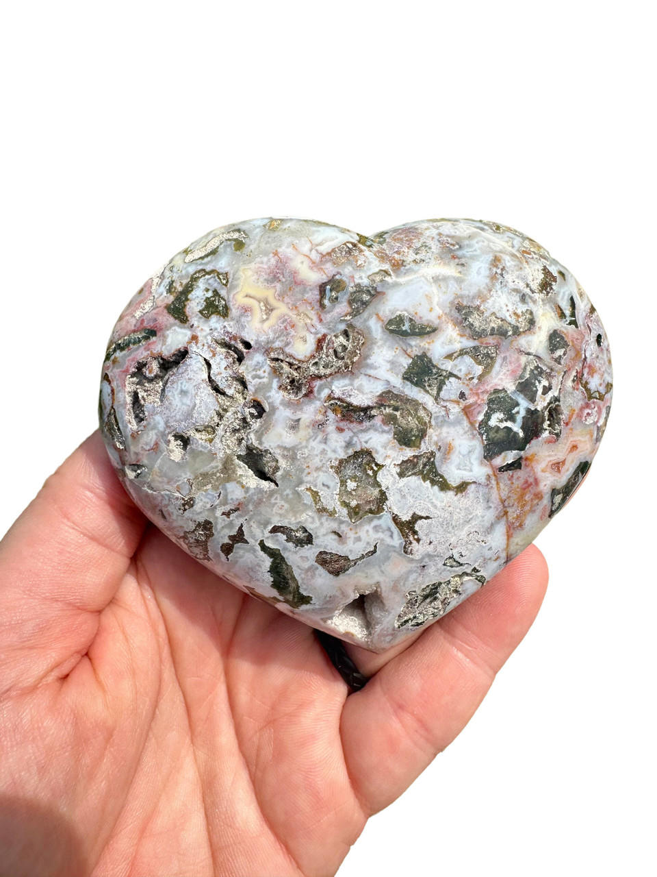 Cosmic Jasper Heart | New Moon Beginnings
