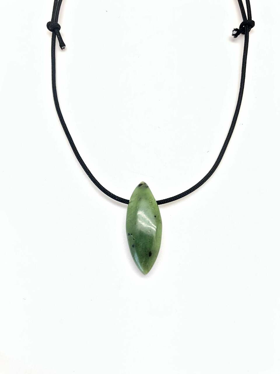 Nephrite Jade Necklace on 28