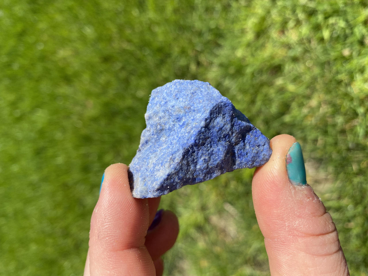 Raw Dumortierite Crystal New Moon Beginnings