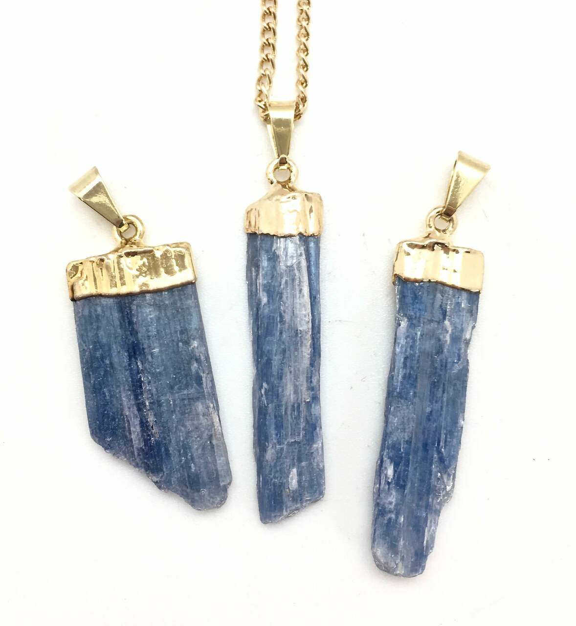 Blue Kyanite Necklace – MerciBeaucoupBR