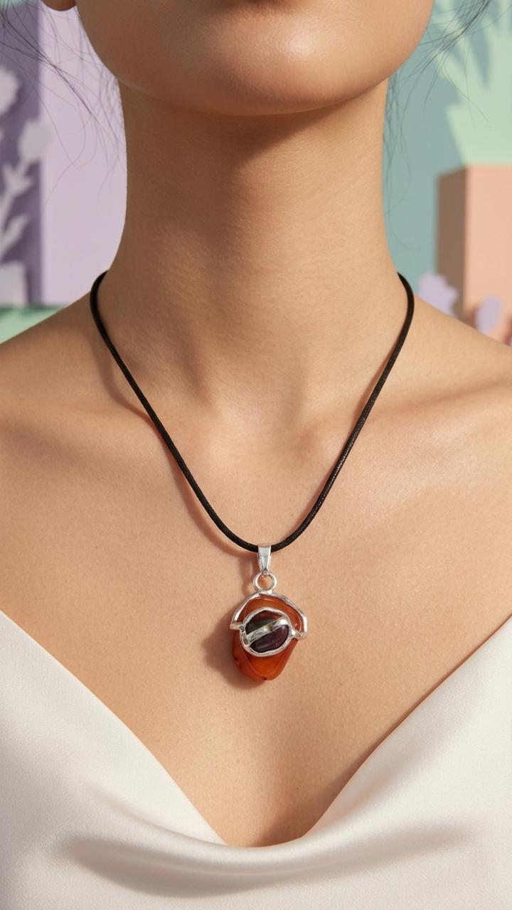 Self Esteem Amulet Necklace (Confidence) | New Moon Beginnings