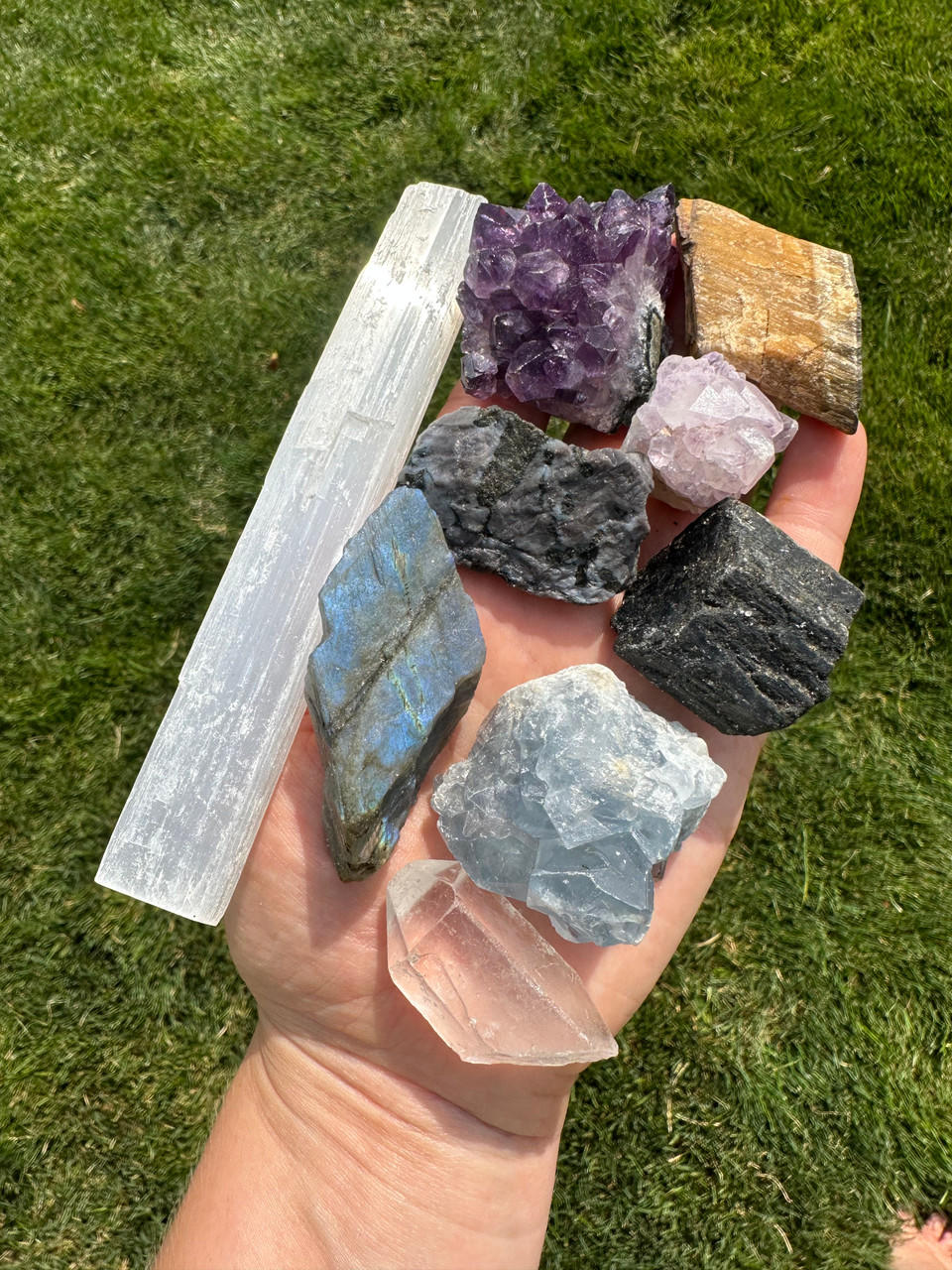 Spirituality Stone Set (Raw) - 10 | New Moon Beginnings