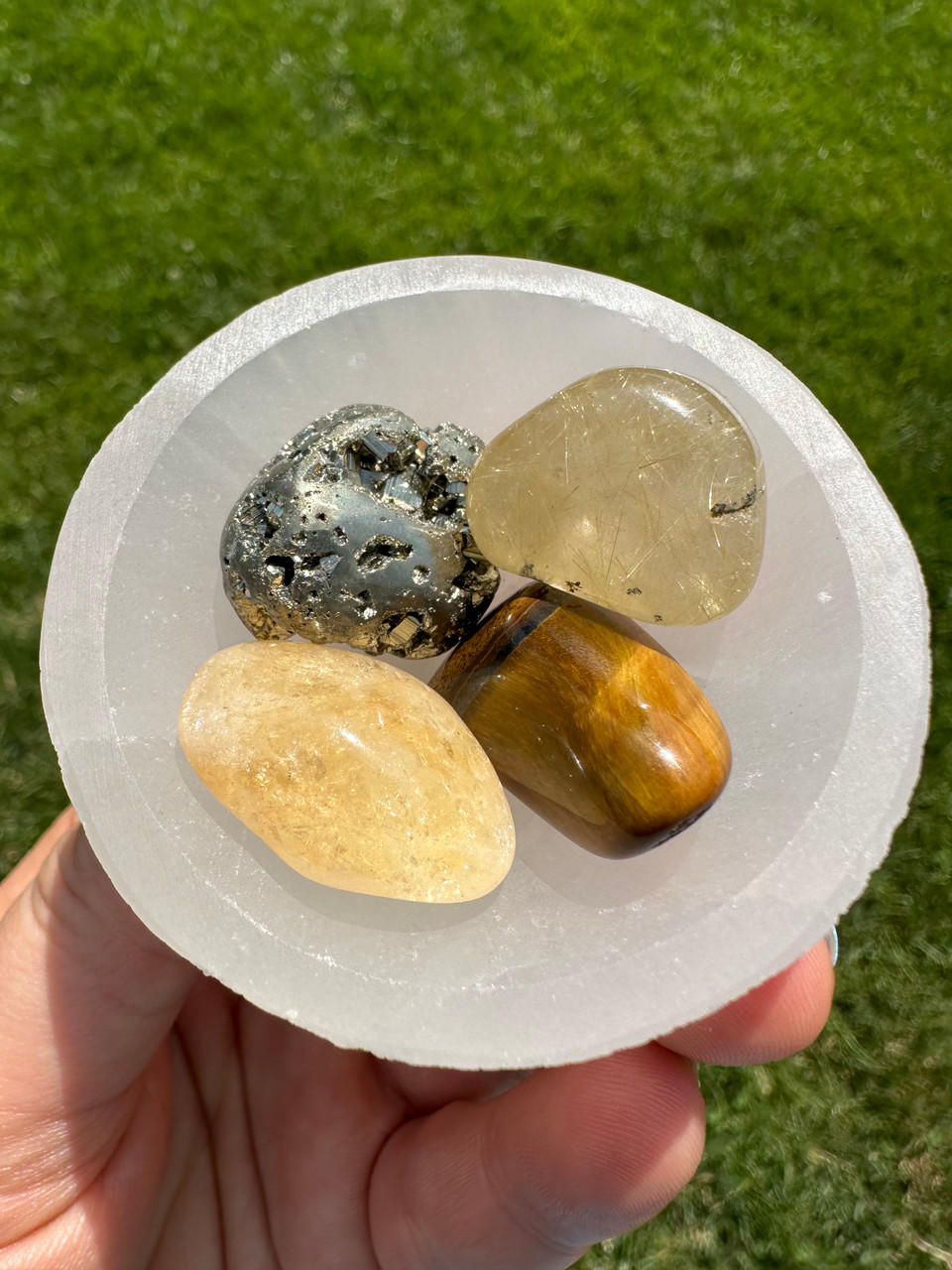 Solar Plexus Chakra Stone Set (Tumbled) | New Moon Beginnings