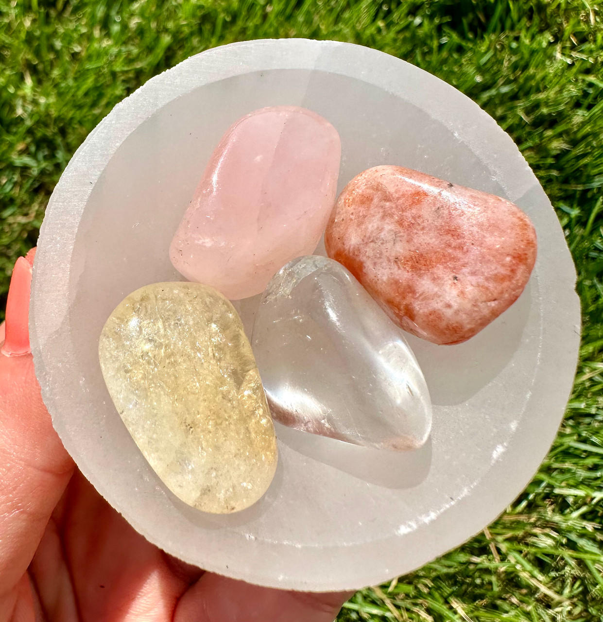 Happiness & Joy Stone Set (Tumbled) | New Moon Beginnings