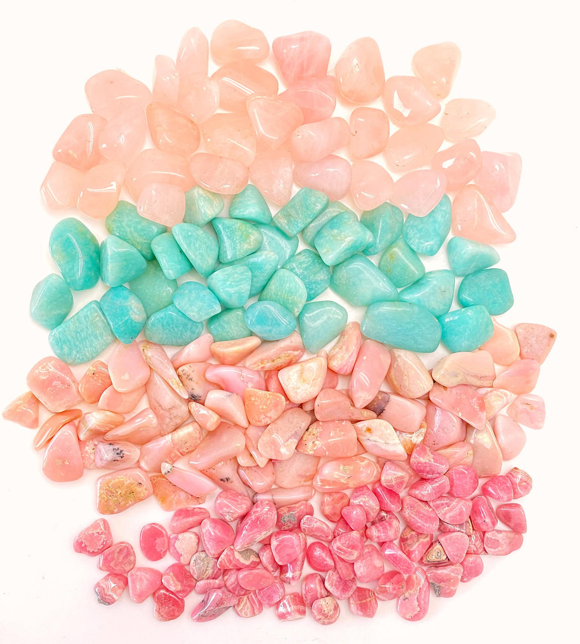 置物 Herlipto HLT Self Love Rose Stone Set Self Love Stone Set (Tumbled) | New Moon Beginnings