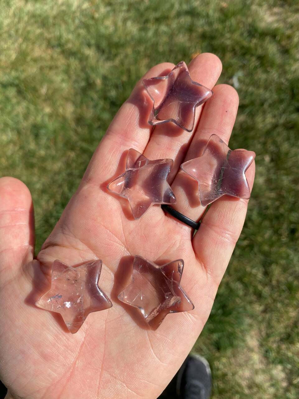 Smoky Quartz Star - Polished Crystal | New Moon Beginnings