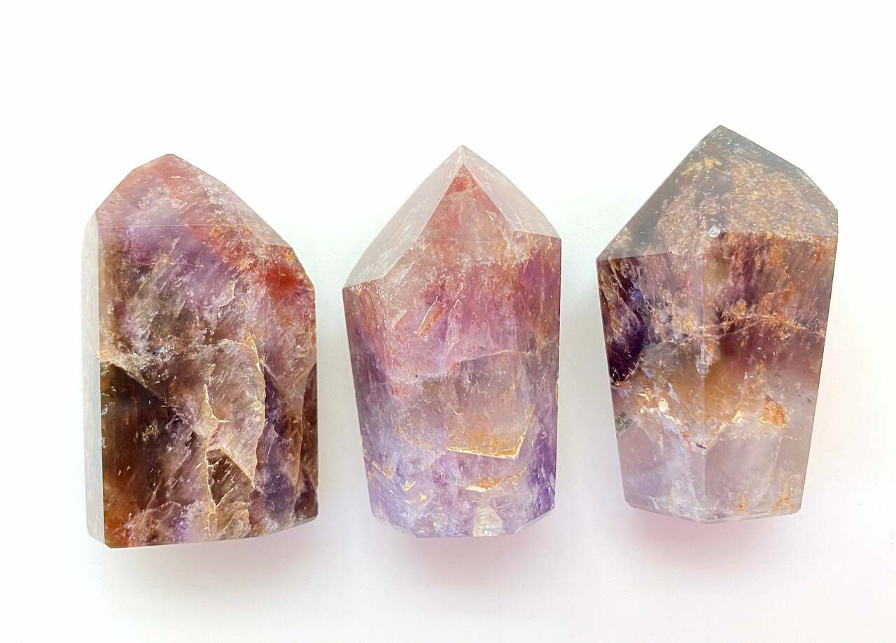 Super 7 Point - Polished Crystal Tower | New Moon Beginnings