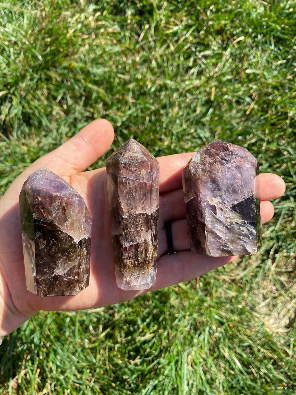 Super 7 Point - Polished Crystal Tower | New Moon Beginnings