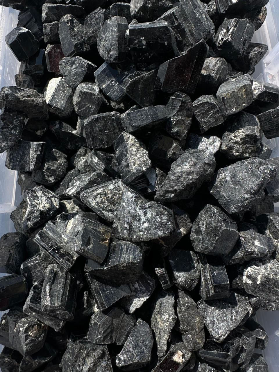 Raw Black Tourmaline Stone Grade A (Small) New Moon Beginnings