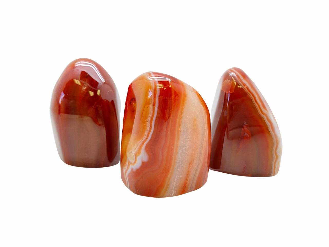 Carnelian Freeform Polished Stone Tower New Moon Beginnings
