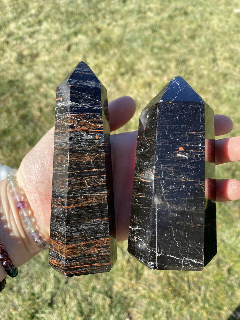 no。020   tourmaline × jasper no。020 tourmaline × jasper Black Tourmaline & Red Jasper