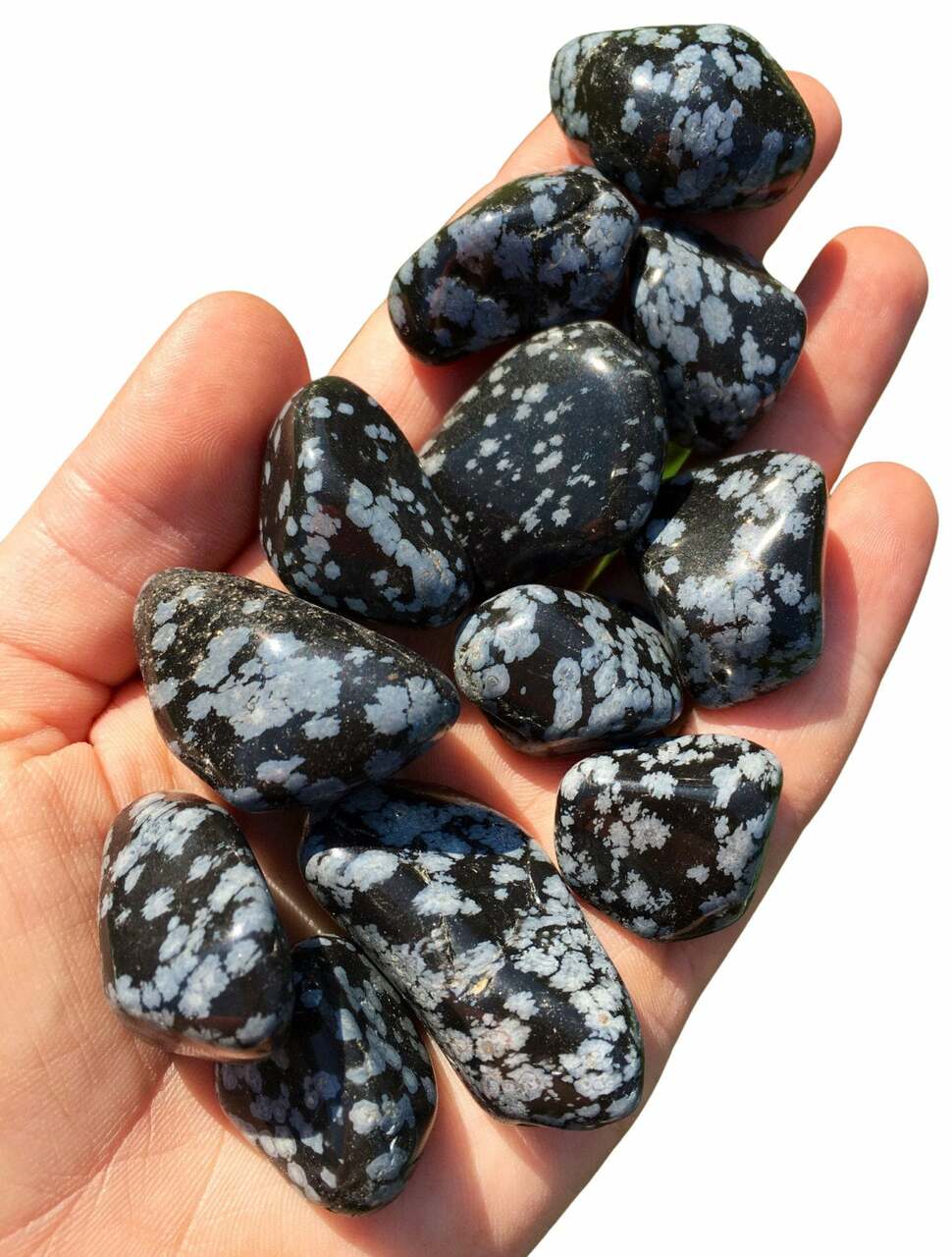 Snowflake Obsidian Tumbled Stone Polished Snowflake Obsidian Crystal New Moon Beginnings New Moon Beginnings Snowflake Obsidian Tumbled Stone Polished Snowflake Obsidian Crystal New Moon Beginnings New Moon Beginnings