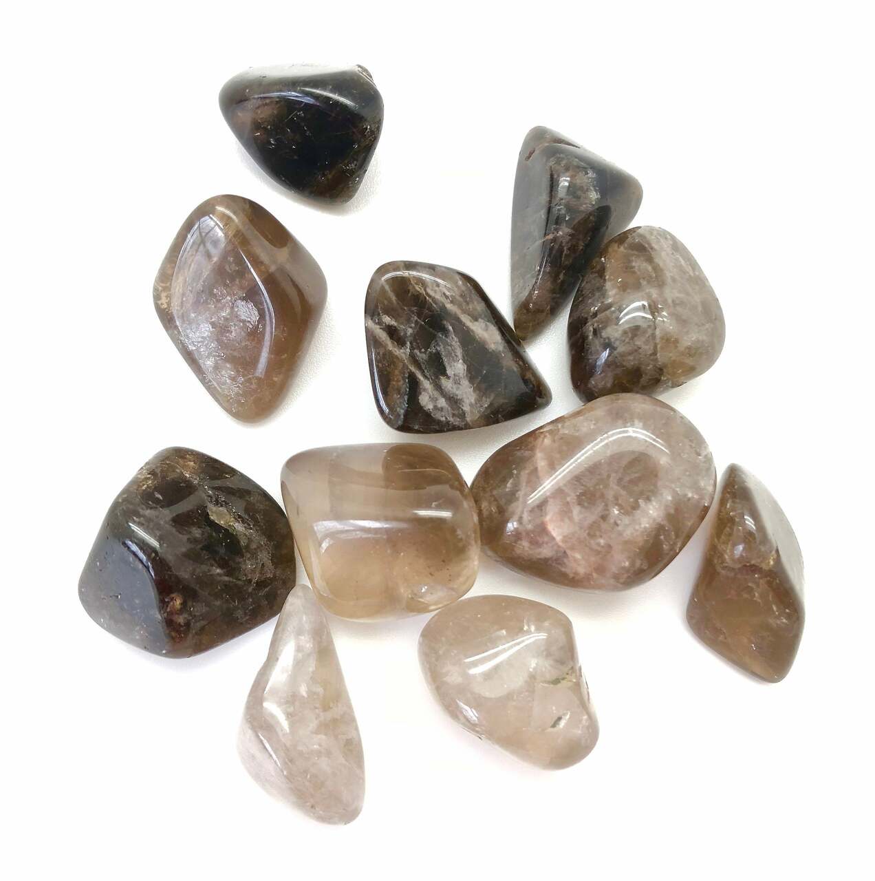 Smoky Quartz Tumbled Stone - Extra Quality