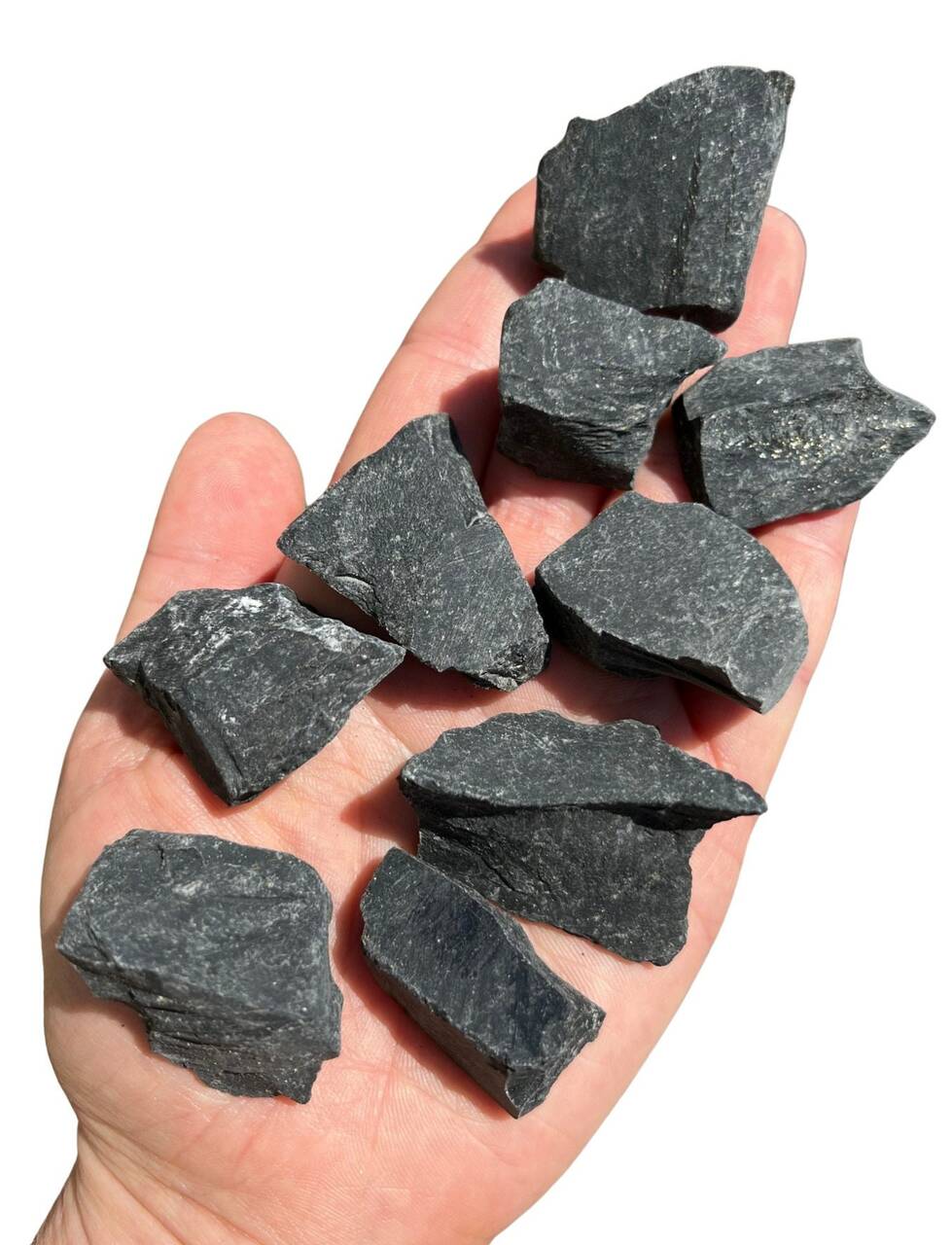 Raw Black Onyx Stone New Moon Beginnings