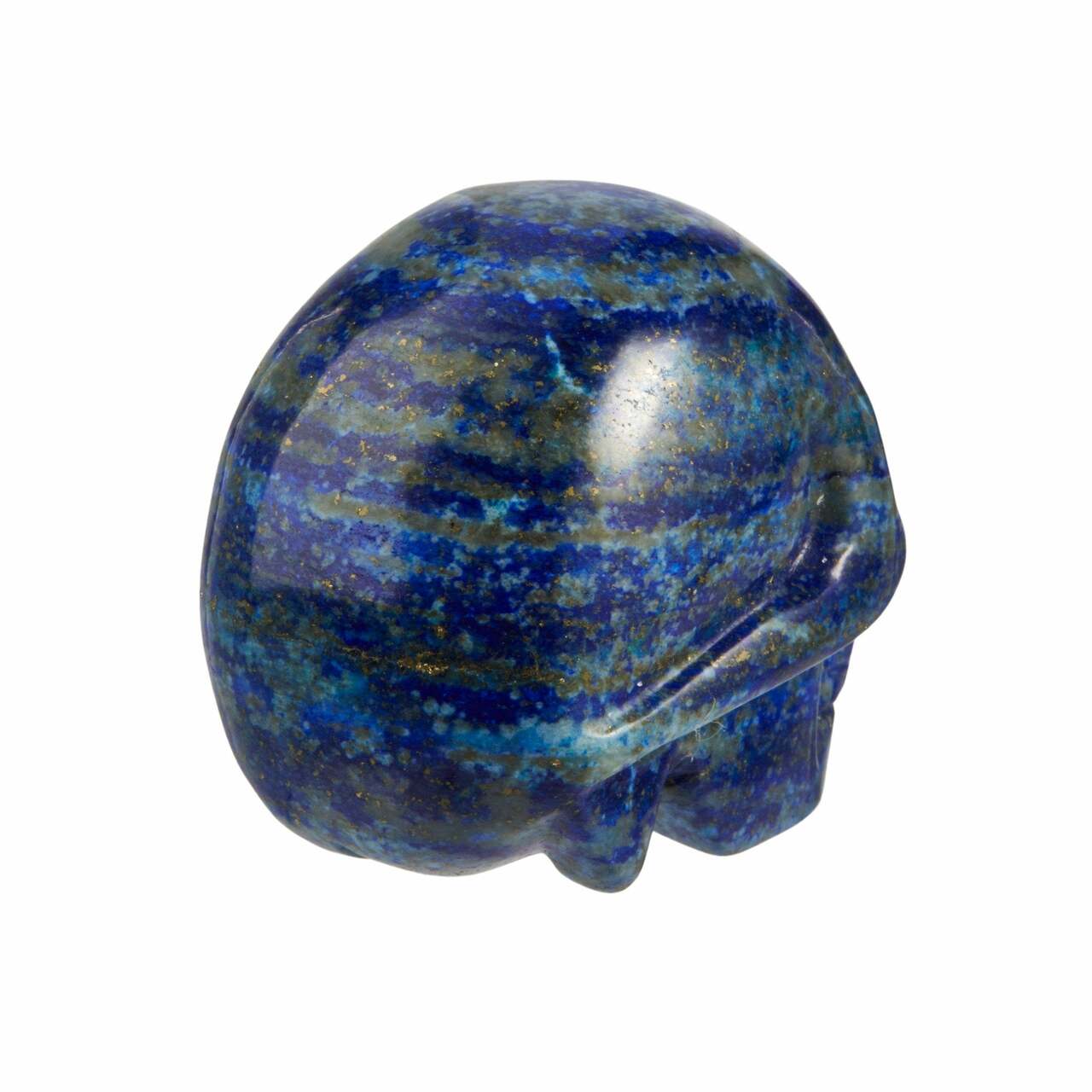 Lapis Lazuli Polished Skull | New Moon Beginnings