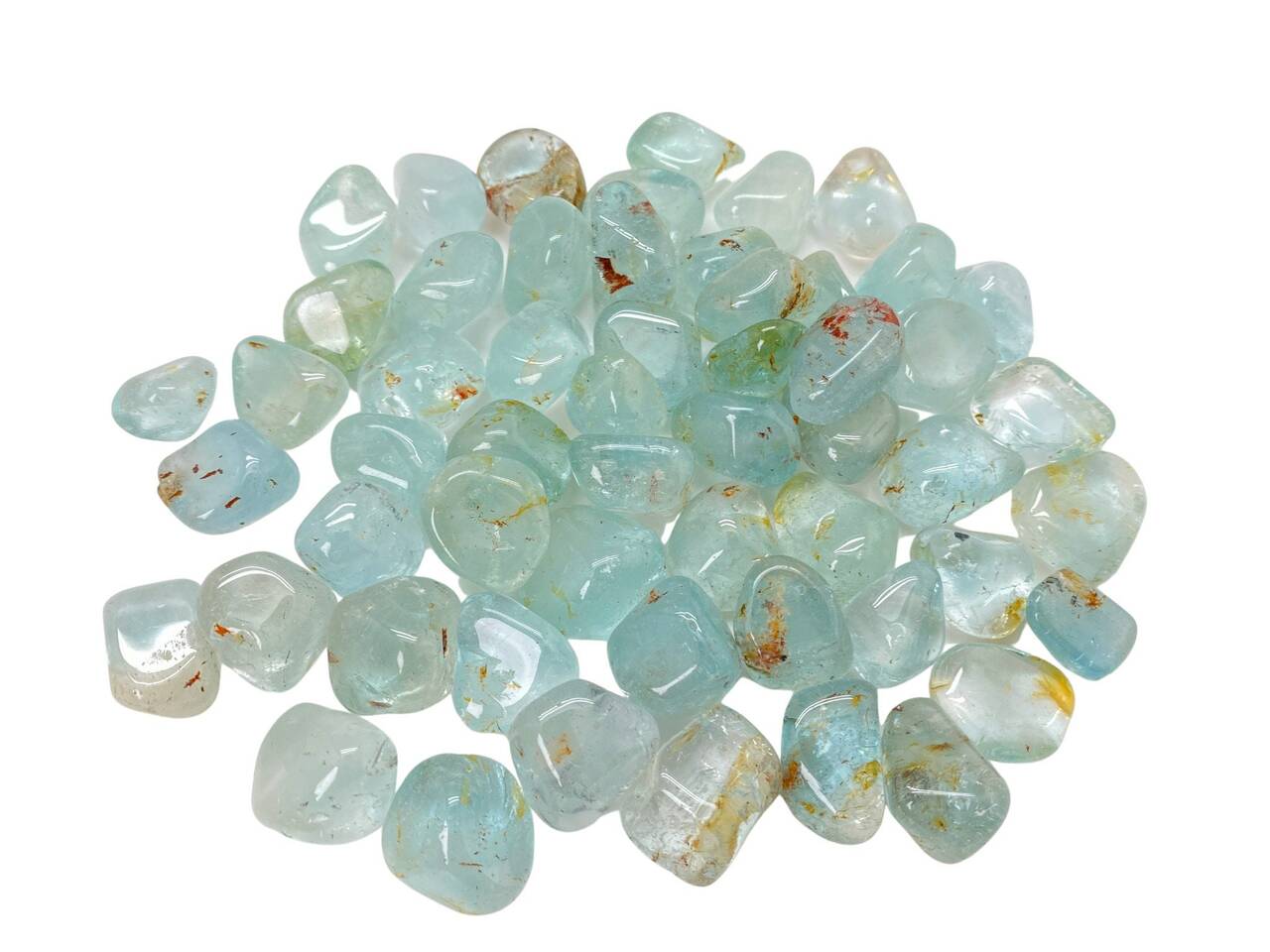 Tumbled Blue Topaz Blue Topaz Tumbled Stone Grade AA New